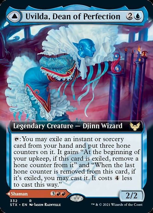 Uvilda, Dean of Perfection // Nassari, Dean of Expression  - Legendary - Extended Art
