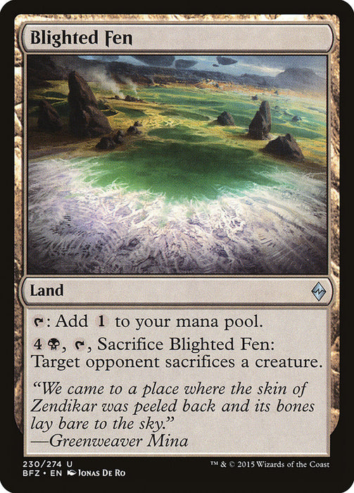 Blighted Fen  (Foil)