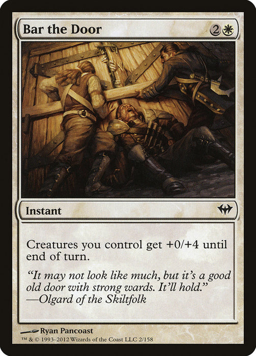 Bar the Door