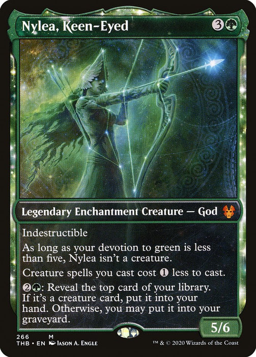 Nylea, Keen-Eyed  - Nyxtouched - Showcase - Legendary (Foil)