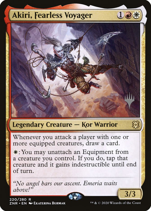 Akiri, Fearless Voyager  - Legendary (Foil)