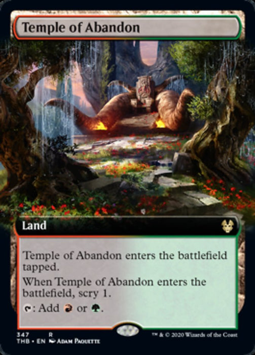 Temple of Abandon - Extendedart