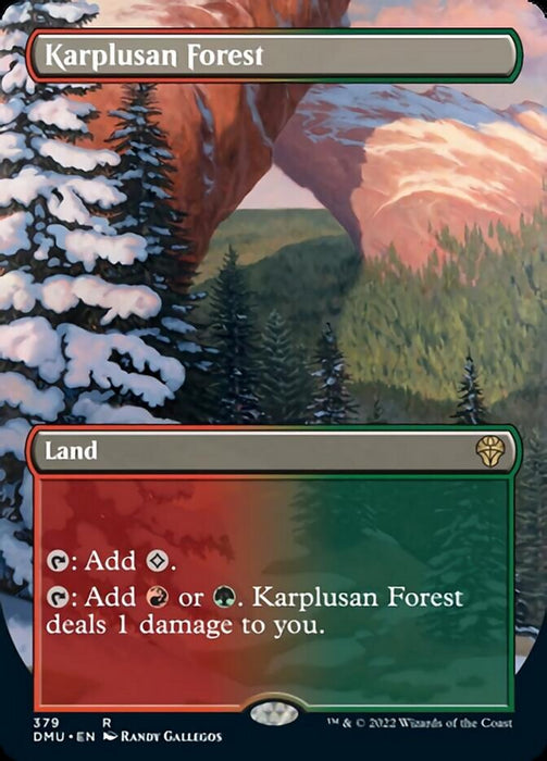 Karplusan Forest - Borderless (Foil)