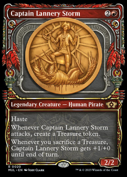 Captain Lannery Storm - Legendary- Showcase- Inverted