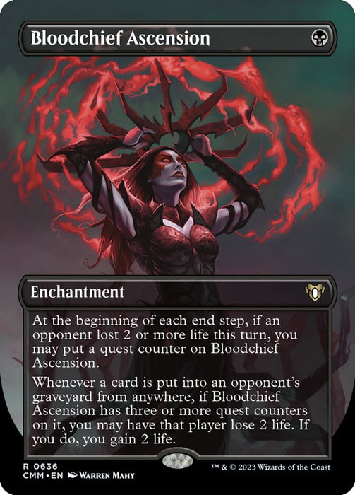 Bloodchief Ascension - Borderless - Inverted