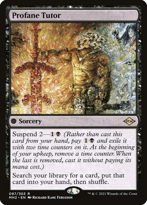 Profane Tutor  (Foil)