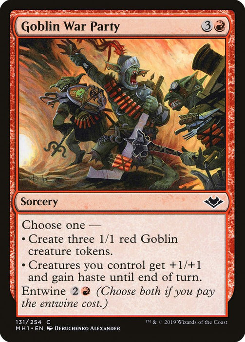 Goblin War Party  (Foil)