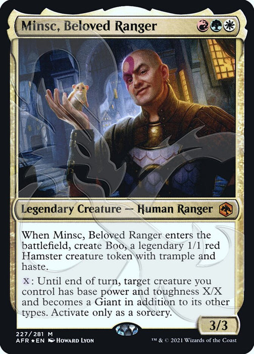 Minsc, Beloved Ranger  - Legendary (Foil)