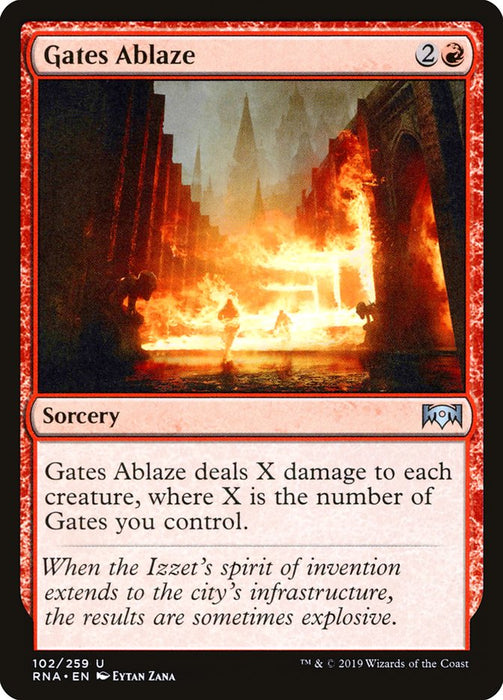 Gates Ablaze  (Foil)