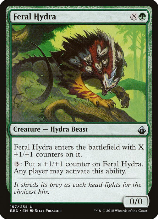 Feral Hydra  (Foil)