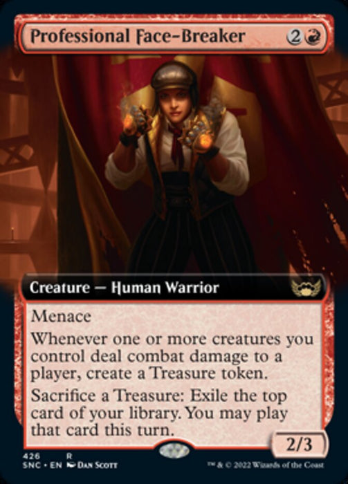 Professional Face-Breaker  - Extended Art (Foil)