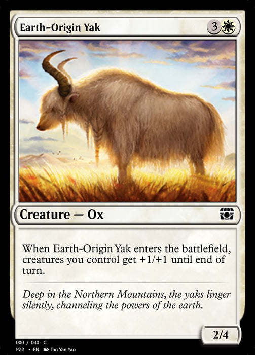 Earth-Origin Yak  (Foil)
