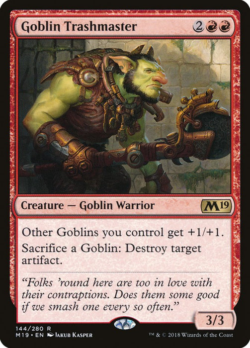 Goblin Trashmaster  (Foil)