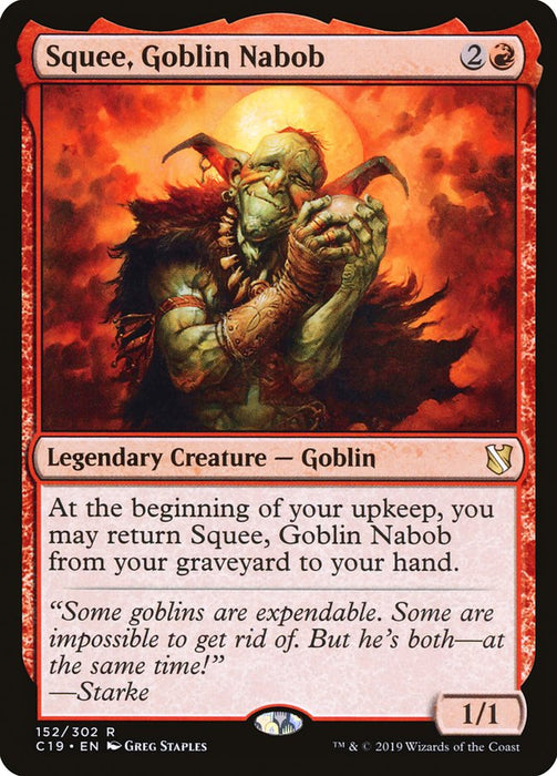 Squee, Goblin Nabob - Legendary