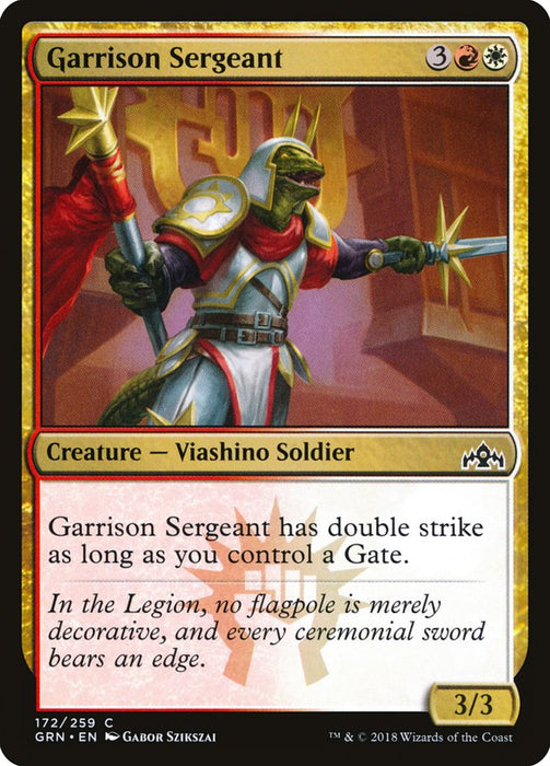 Garrison Sergeant  (Foil)