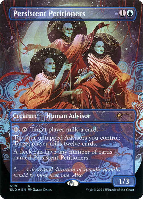 Persistent Petitioners - Borderless - Full Art - Inverted (Foil)