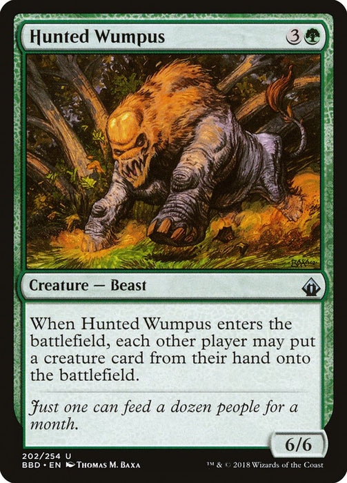 Hunted Wumpus  (Foil)