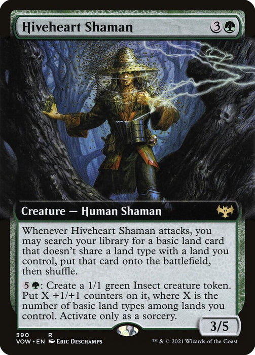 Hiveheart Shaman  - Extended Art (Foil)