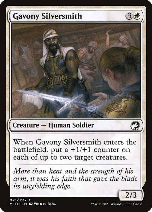 Gavony Silversmith  (Foil)