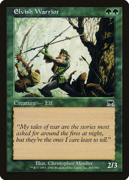 Elvish Warrior  (Foil)