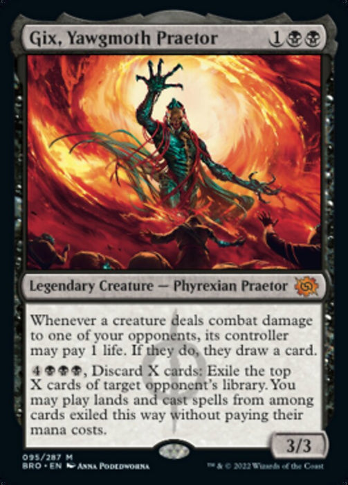 Gix, Yawgmoth Praetor - Legendary (Foil)
