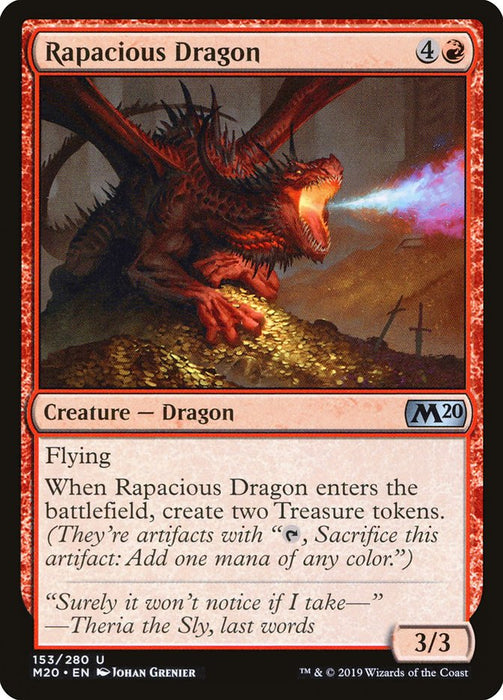 Rapacious Dragon  (Foil)
