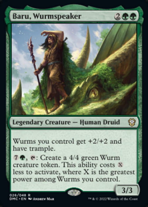 Baru, Wurmspeaker - Legendary
