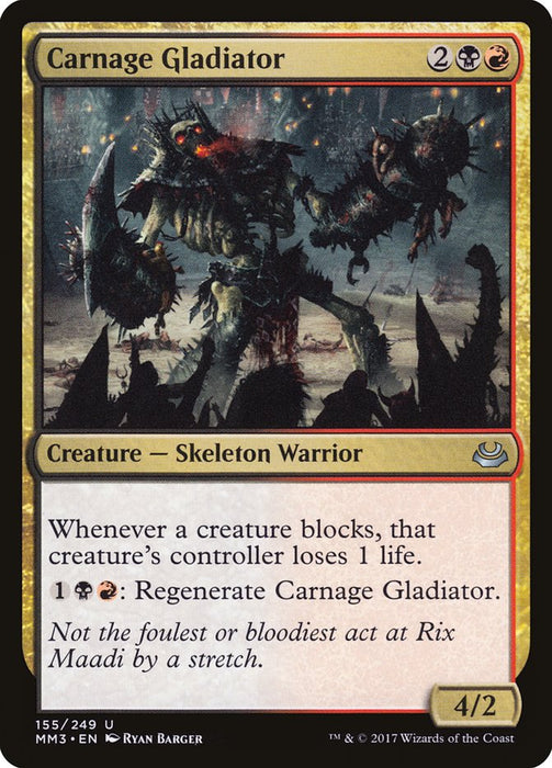 Carnage Gladiator  (Foil)