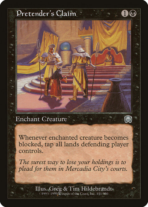Pretender's Claim  (Foil)