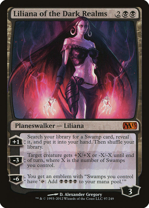 Liliana of the Dark Realms  (Foil)