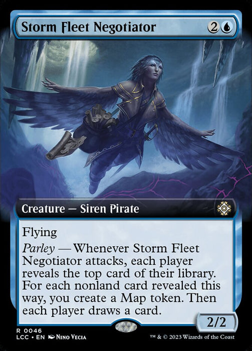 Storm Fleet Negotiator - Extended Art