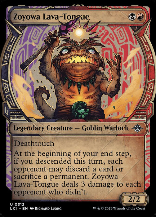 Zoyowa Lava-Tongue - Showcase- Legendary