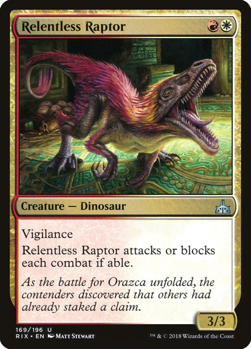Relentless Raptor  (Foil)