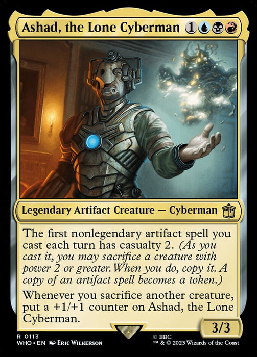 Ashad, the Lone Cyberman - Legendary