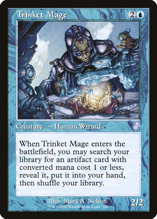 Trinket Mage - Retro Frame  (Foil)
