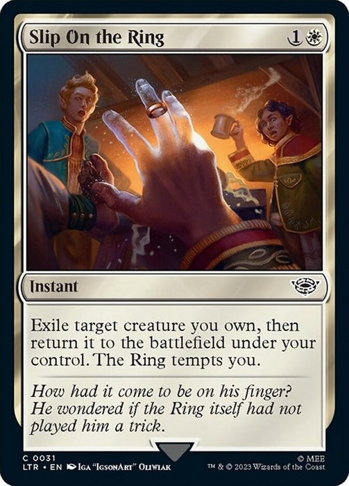 Slip On the Ring (Foil)