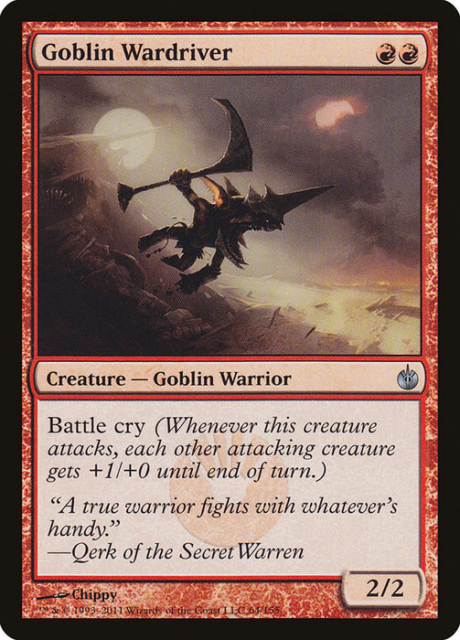 Goblin Wardriver  (Foil)
