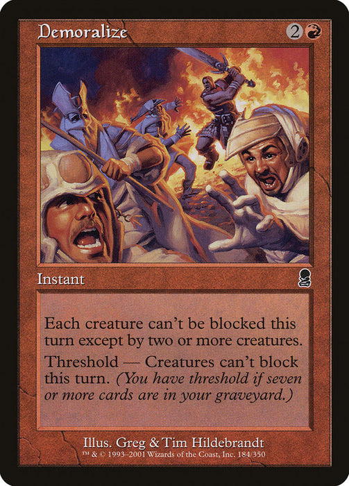 Demoralize  (Foil)