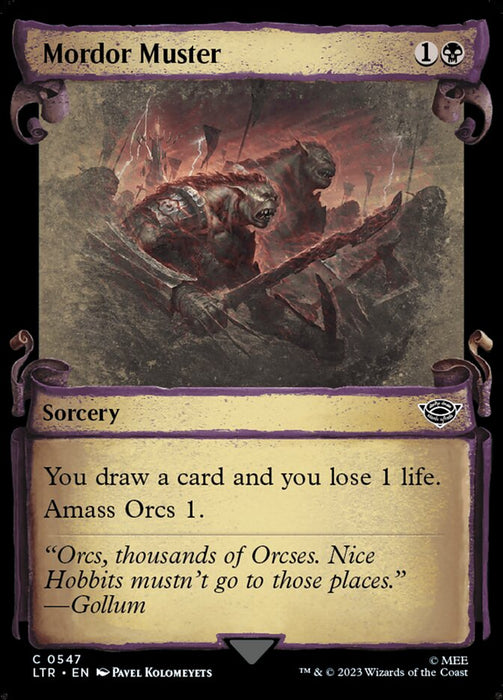 Mordor Muster - Showcase