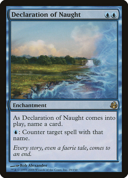 Declaration of Naught  (Foil)
