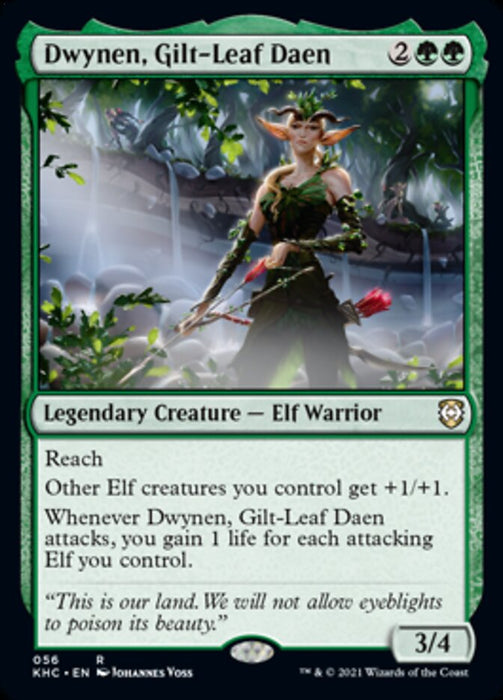 Dwynen, Gilt-Leaf Daen  - Legendary