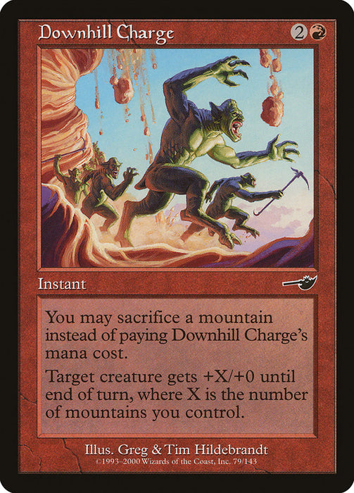 Downhill Charge  (Foil)