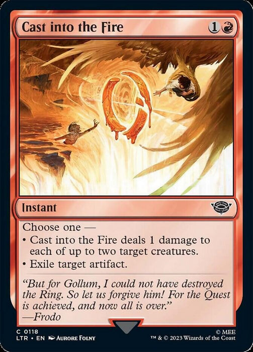 Cast into the Fire (Foil)
