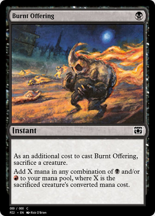 Burnt Offering  (Foil)