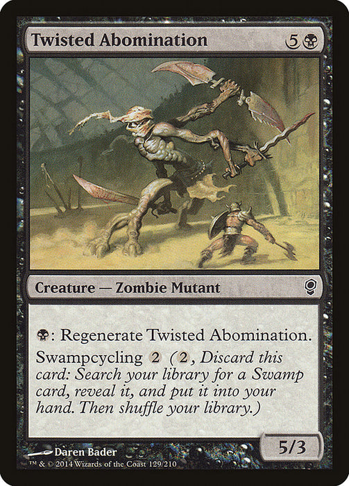 Twisted Abomination  (Foil)