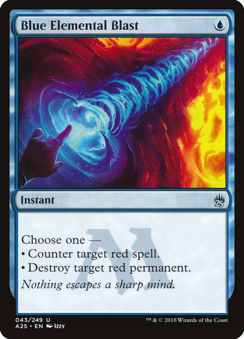 Blue Elemental Blast  (Foil)