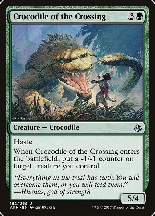 Crocodile of the Crossing  (Foil)