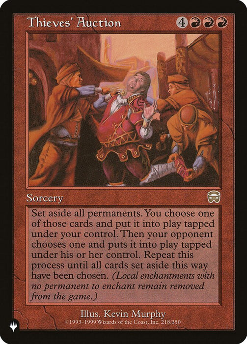 Thieves' Auction - Retro Frame