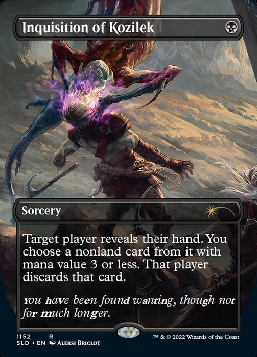 Inquisition of Kozilek - Borderless - Full Art - Inverted