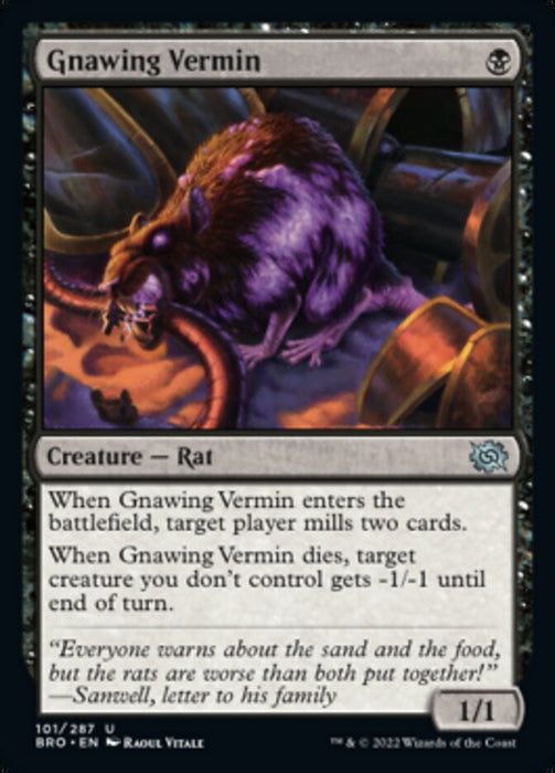 Gnawing Vermin (Foil)